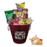 Cesta Presente Kit Boteco Com Balde De Gelo P Aniversario