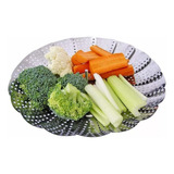 Cesto Cozimento A Vapor Inox Cozinhar Legumes Verduras Fruta