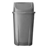 Cesto De Lixo Tampa Basculante 60 Litros Plástica Resistente