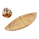 Cesto Fruteira Oval Seagrass Natural 46cm