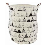 Cesto Organizador Nordico Barraca De Roupa Suja 60l