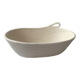 Cesto Pão De Fermentação Natural Levain Oval Grande