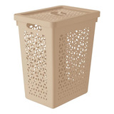 Cesto Roupa Organizador Multiuso 55l Roupeiro Tampa Grande