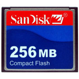 Cf Cartão Compact Flash 256mb 15mb/s 50 Vias