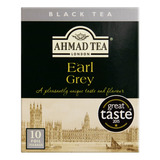 Chá Ahmad Tea London Preto Earl Grey Em Sachê 20 G 10 U