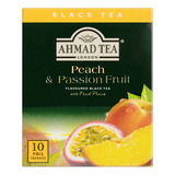 Chá Ahmad Tea London Preto Peach