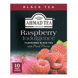 Chá Ahmad Tea London Preto Raspberry