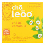 Chá De Camomila Sachê Com 10 Unidades 10g Chá Leão