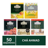 Chá Inglês Ahmad Tea, 5 Caixas