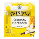 Chá Inglês Misto Sabor Camomila, Mel E Baunilha Twinings 15g