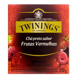Chá Inglês Preto De Frutas Vermelhas Twinings 20g - 10 Und