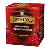 Chá Inglês Preto De Frutas Vermelhas Twinings 20g 10 Saches