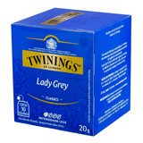 Chá Inglês Preto Lady Grey Twinings Caixa 20g - 10 Saquinhos