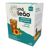 Chá Leão Água Gelada - Ice Tea E Pêssego 10 Sachês