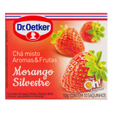 Chá Morango Silvestre Dr. Oetker Aromas