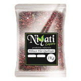 Chá Niyati Hibisco Quebrado Flor, Chá Em Flor, Folhas E Galhos Hibisco 1 Kg