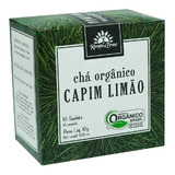 Chá Orgânico Capim-limão Folhas 10 Sachês