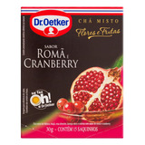 Chá Romã E Cranberry Dr. Oetker
