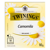 Chá Twinings Camomila Em Sachê 10 G 10 Saches