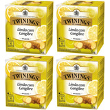 Chá Twinings Limão Com Gengibre Kit