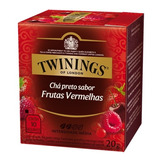 Chá Twinings Preto Frutas Vermelhas 10