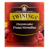 Chá Twinings Preto Frutas Vermelhas Em