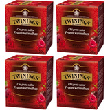 Chá Twinings Preto Frutas Vermelhas Kit