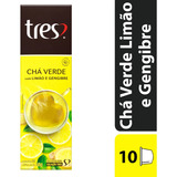 Chá Verde Em Cápsula Limão E