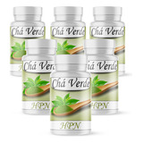 Chá Verde Suplemento Em Cápsulas/500mg Kit 6 Potes Premium