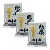 Chá Verde Yamamotoyama 200g Kit 3 Pacotes