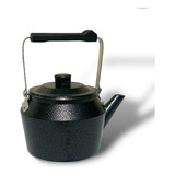 Chaleira Aluminio Fundido Batido Grosso Craqueada 2,5 Litros