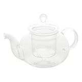 Chaleira Bule De Vidro Boro Com Infusor Vidro Chá Café 600ml