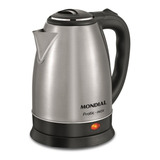 Chaleira Elétrica Mondial Ce-06 Pratic Inox Preta 127v 2l