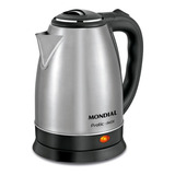 Chaleira Elétrica Mondial Ce-06 Pratic Inox/preta 220v 2l