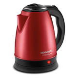 Chaleira Elétrica Pratic Inox Ce-06-r Vermelha Mondial Cor Vermelho 110v