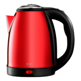 Chaleira Elétrica Térmica Elgin Inox Prime 1,8l Vermelha Cor Vermelho 220v