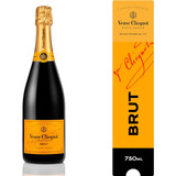 Champagne Francês Branco Brut Veuve Clicquot Pinot C/ Cartucho 750ml