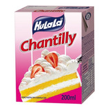 Chantilly Hulalá Creme Vegetal Caixa 200ml