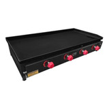Chapa Bifeteira Chapeira Industrial 100x50 4 Queimador Black