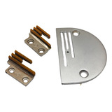 Chapa De Agulha Dente Serrilha Silicone Teflon Reta Industri