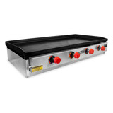 Chapa De Lanche Bifeteira 100x50 Industrial Inox Profissiona