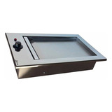 Chapa De Lanches E Grelhados Jx A Gás Glp Em Inox 40 X 50cm