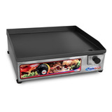 Chapa Elétrica De Lanches Inox C/ Prensa 40x35 Profissional