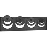 Chapa Ferro Redução Fogão Lenha 4 Fur Especial 29x100x35 Rig Cor Preto