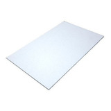 Chapa Mdf Branco 1 Face 3mm 01 Peça 100x52cm 01 Peça 70x52cm
