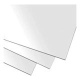 Chapa Ps Poliestireno Branca 2mt X 1mt - 1mm Placa Psai