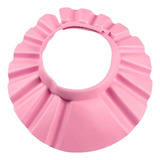 Chapéu Banho Bebê Viseira Anti Shampoo Protetor Olhos Cor Ro