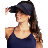 Chapeu Bone Feminino Viseira Praia Proteção Solar Uv50+ Lisa