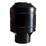 Chapéu Canhão Chaminé 250 Mm Preto Churrasqueira Lareira