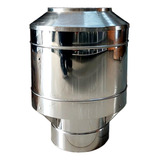 Chapéu Canhão Chaminé Fogão Lenha Inox 110mm Numero 1,2,3